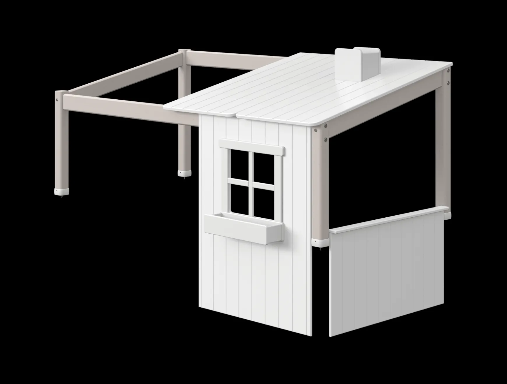 FLEXA House Bed Parts*1/2 Classic House