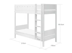 FLEXA Bunk Beds*Bunk bed w. extra height