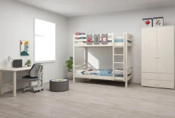 FLEXA Bunk Beds*Bunk bed w. extra height and straight ladder