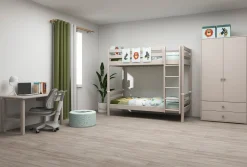 FLEXA Bunk Beds*Bunk bed w. extra height and straight ladder