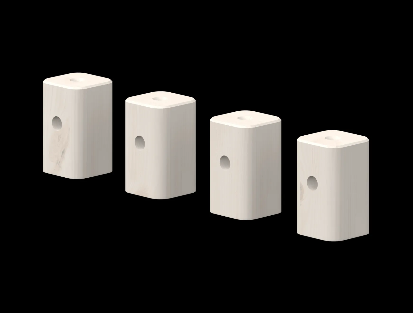FLEXA Rebuild|Bed Drawers*Classic - Extension legs, 4 pcs.