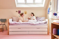 FLEXA Beds With Pull-Out Bed|Beds With Drawers*Daybed with guest bed and 2 drawers