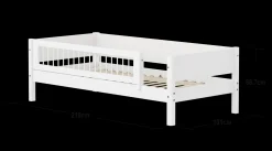 FLEXA Single Beds*Daybed with safety rail