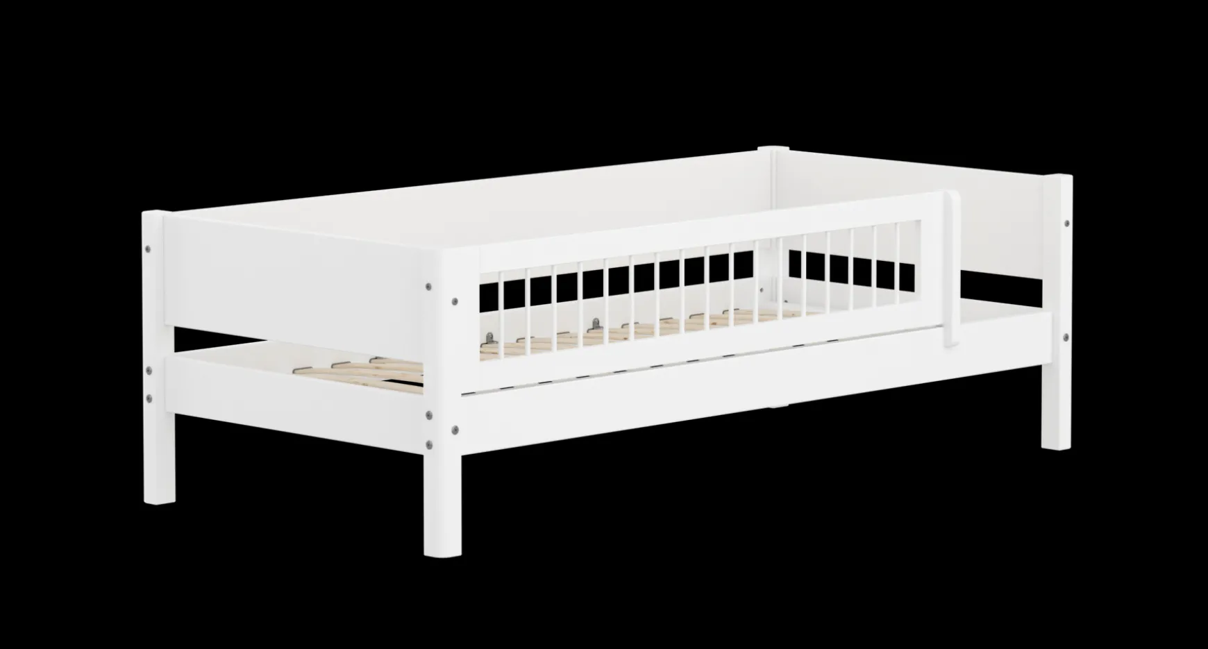 FLEXA Single Beds*Daybed with safety rail