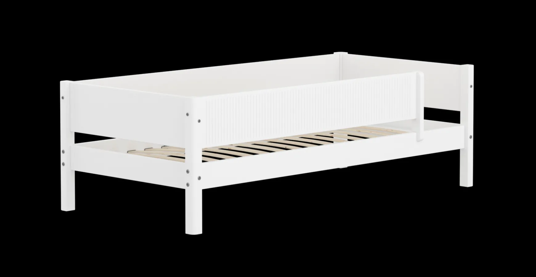FLEXA Single Beds*Daybed with safety rail