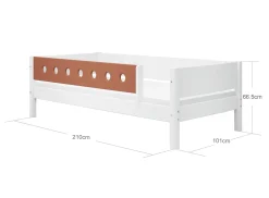 FLEXA Single Beds*Daybed with safety rail