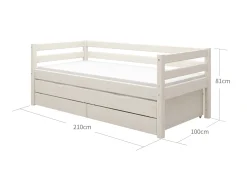 FLEXA Rebuild|Beds With Pull-Out Bed*Daybed with trundle pullout bed