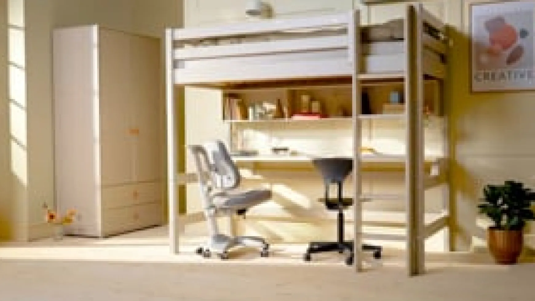 FLEXA Desks|High Bed Desks*Desk for Classic high beds