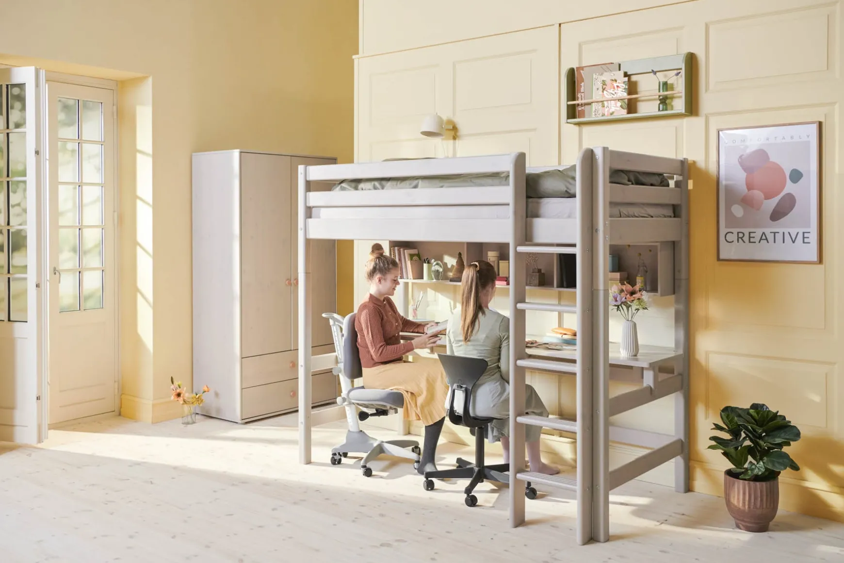 FLEXA Desks|High Bed Desks*Desk for Classic high beds