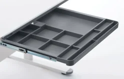 FLEXA Desk Accessories*EVO Drawers for Study desk, Dark Mountain Grey, 63.5x46 cm