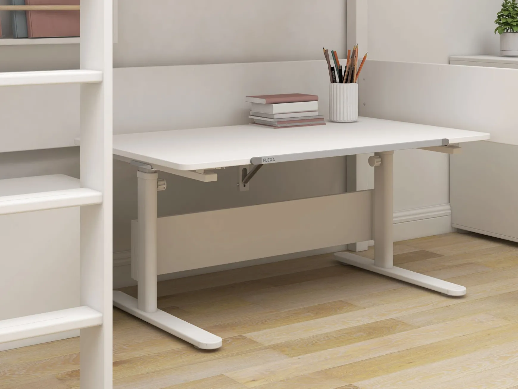 FLEXA Desks*Evo Study Desk - fixed desktop