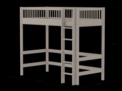 FLEXA High Beds*High bed with straight ladder