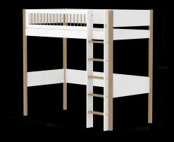 FLEXA High Beds*High bed with straight ladder