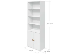 FLEXA Bookcases|Bookcases*Maxi bookcase, 2 doors