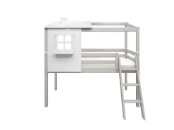 FLEXA House Beds|Mid High Beds*Mid-high bed w. 1/2 Classic House