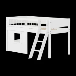 FLEXA Mid High Beds*Mid-high bed w. sl. ladder & Treehouse Bed Fronts