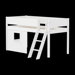 FLEXA Mid High Beds*Mid-high bed w. sl. ladder & Treehouse Bed Fronts