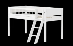 FLEXA Mid High Beds*Mid-high bed w. slanting ladder