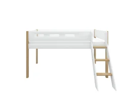 FLEXA Mid High Beds*Mid-high bed w. slanting ladder
