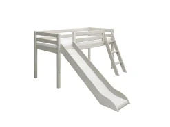 FLEXA Beds With Slide|Mid High Beds*Mid-high bed w. slanting ladder and slide