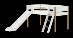 FLEXA Mid High Beds*Mid-high bed w. slide