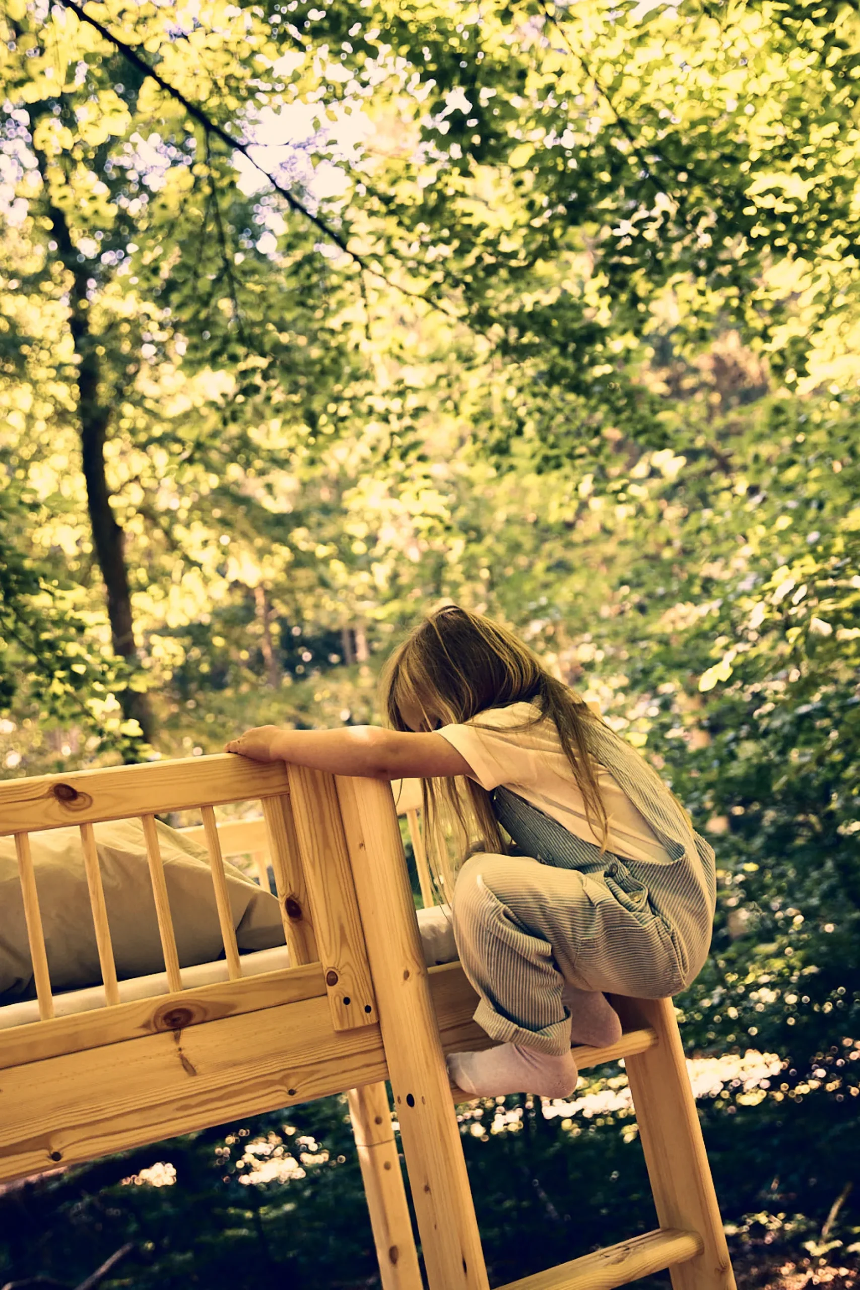 FLEXA Mid High Beds*Mid-high bed w. straight ladder