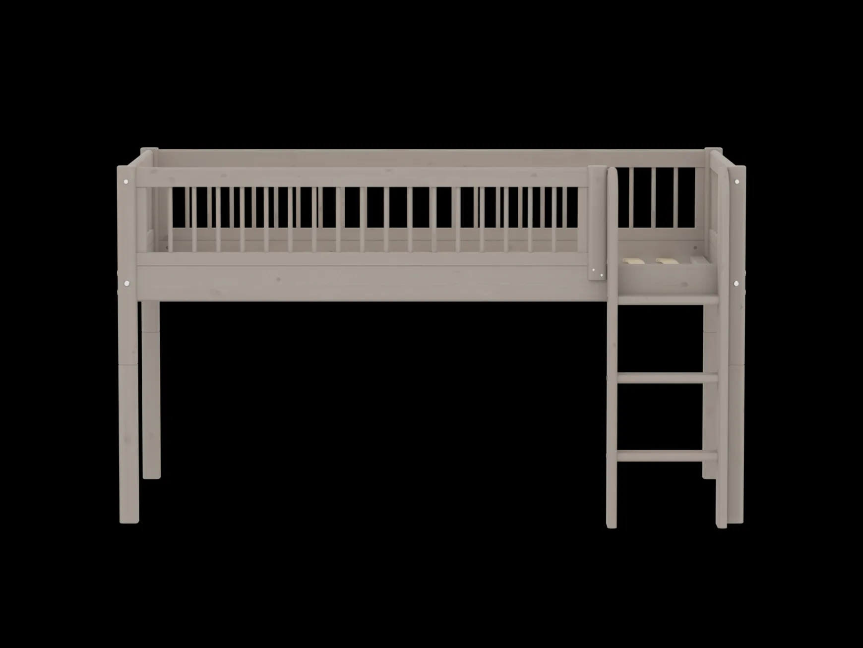 FLEXA Mid High Beds*Mid-high bed w. straight ladder