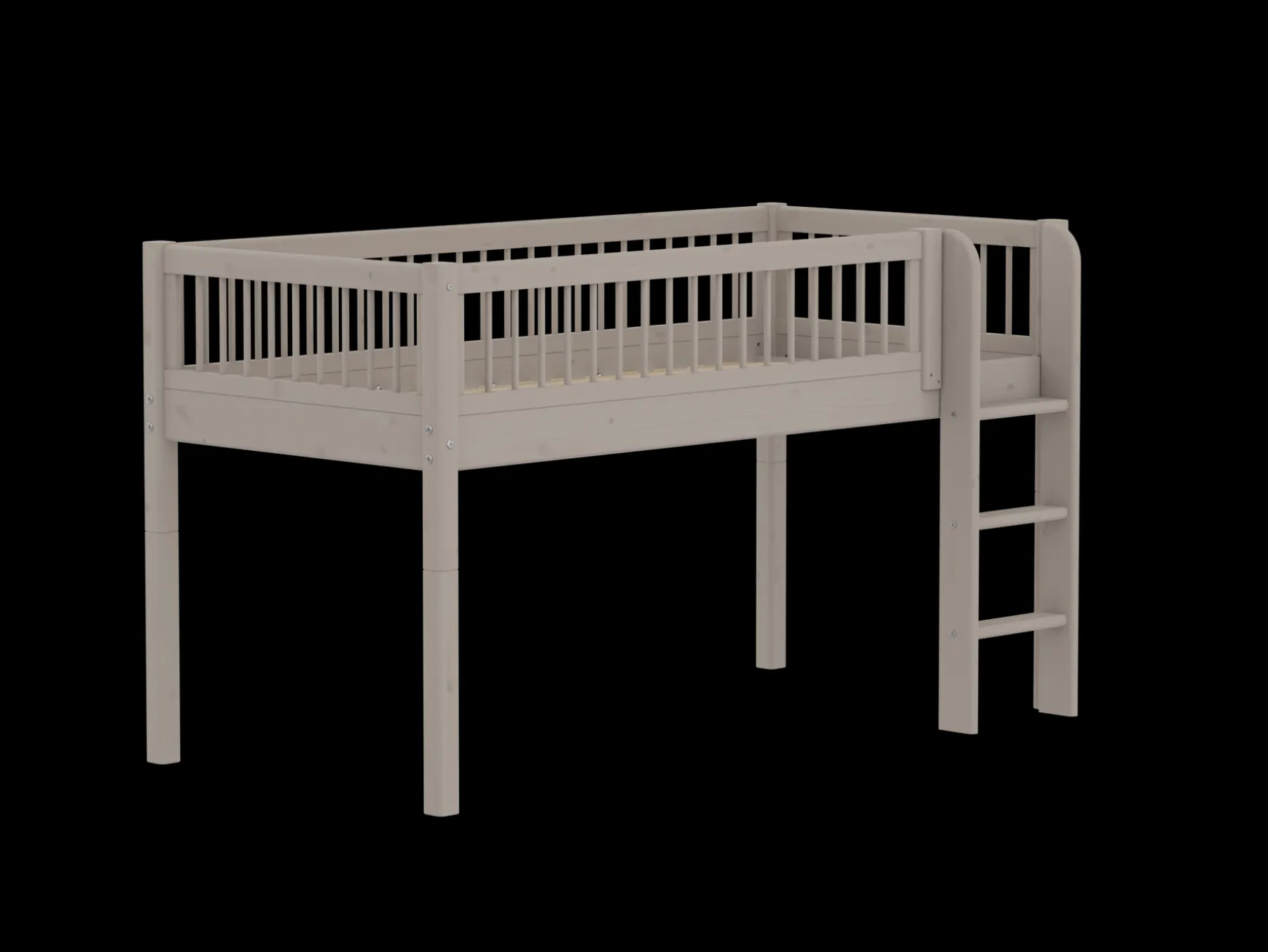 FLEXA Mid High Beds*Mid-high bed w. straight ladder