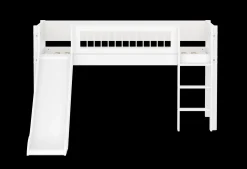 FLEXA Mid High Beds*Mid-high bed w. straight ladder and slide