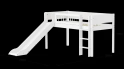FLEXA Mid High Beds*Mid-high bed w. straight ladder and slide
