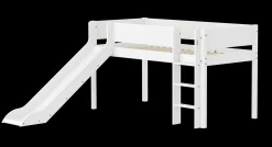FLEXA Mid High Beds*Mid-high bed w. straight ladder and slide