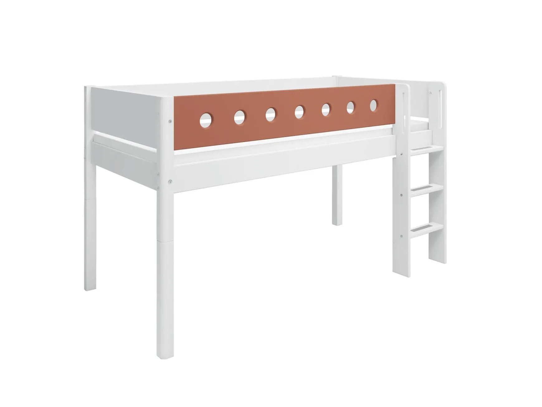 FLEXA Mid High Beds*Mid-high bed w. straight ladder