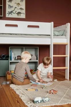 FLEXA Mid High Beds*Mid-high bed w. straight ladder