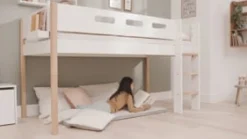 FLEXA Mid High Beds*Mid-high bed w. straight ladder