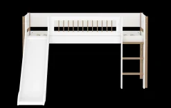 FLEXA Mid High Beds*Mid-high bed with slide