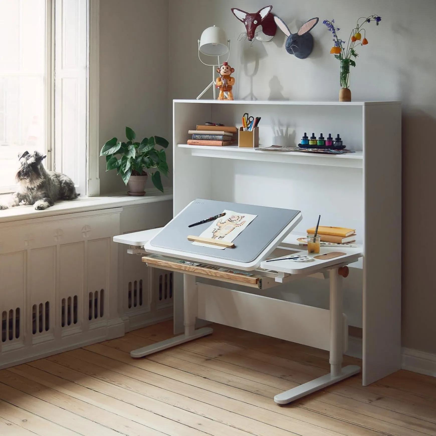 FLEXA Desks*MOBY middle up study desk