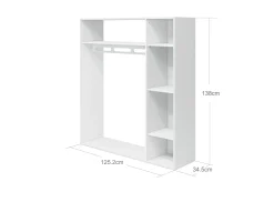 FLEXA Wardrobes*Open Wardrobe