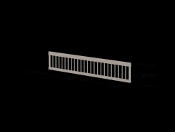 FLEXA Safety Rails*Safety rail full-length w. bars, 200cm