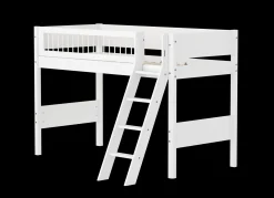 FLEXA Mid High Beds*Semi-high bed w. slanting ladder