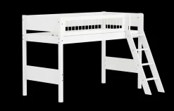 FLEXA Mid High Beds*Semi-high bed w. slanting ladder