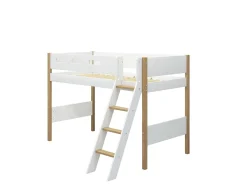 FLEXA Mid High Beds*Semi-high bed w. slanting ladder
