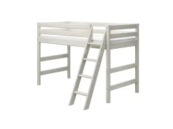 FLEXA Mid High Beds*Semi-high bed w. slanting ladder