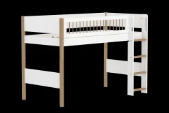 FLEXA Mid High Beds*Semi-high bed w. straight ladder