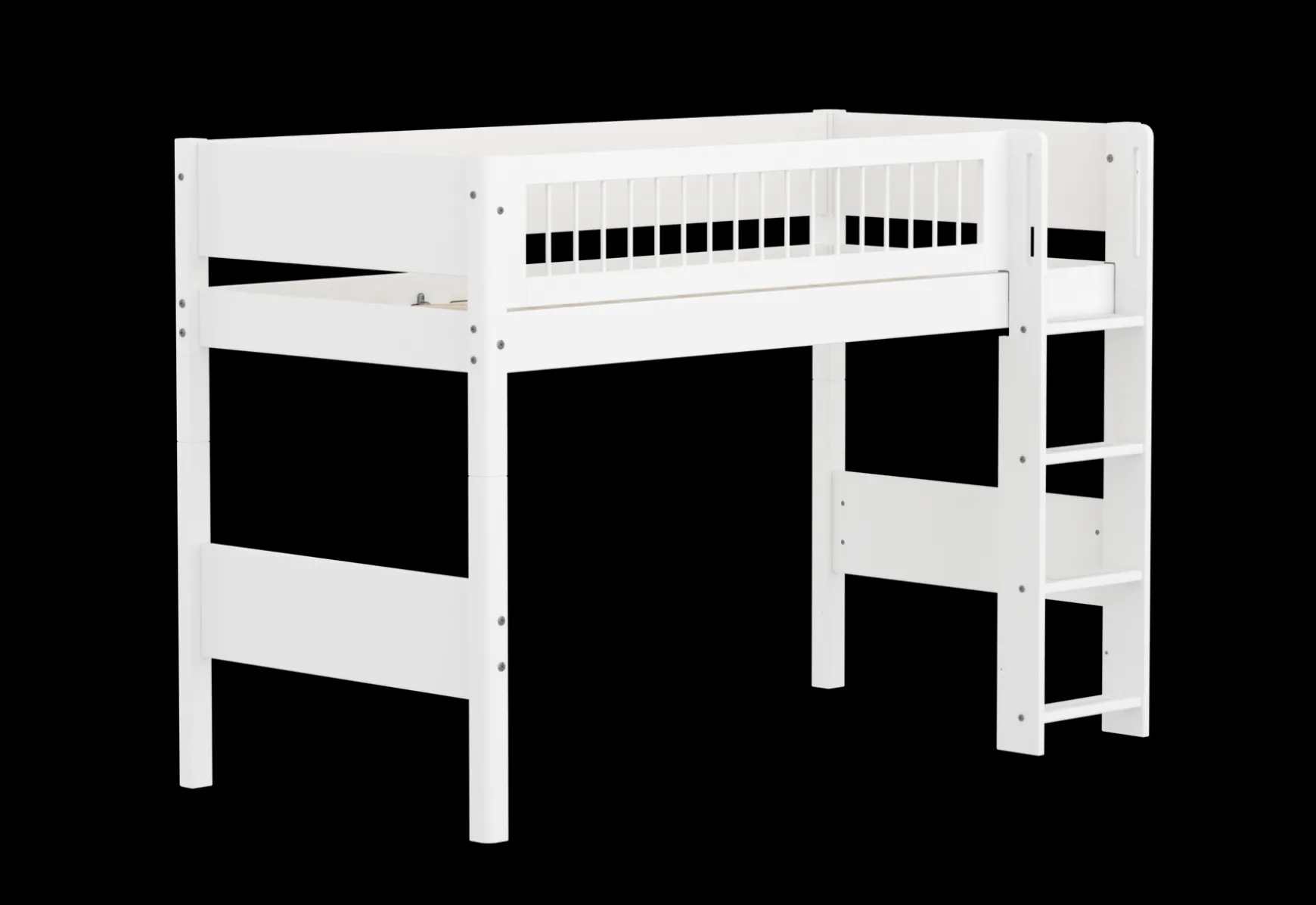 FLEXA Mid High Beds*Semi-high bed w. straight ladder