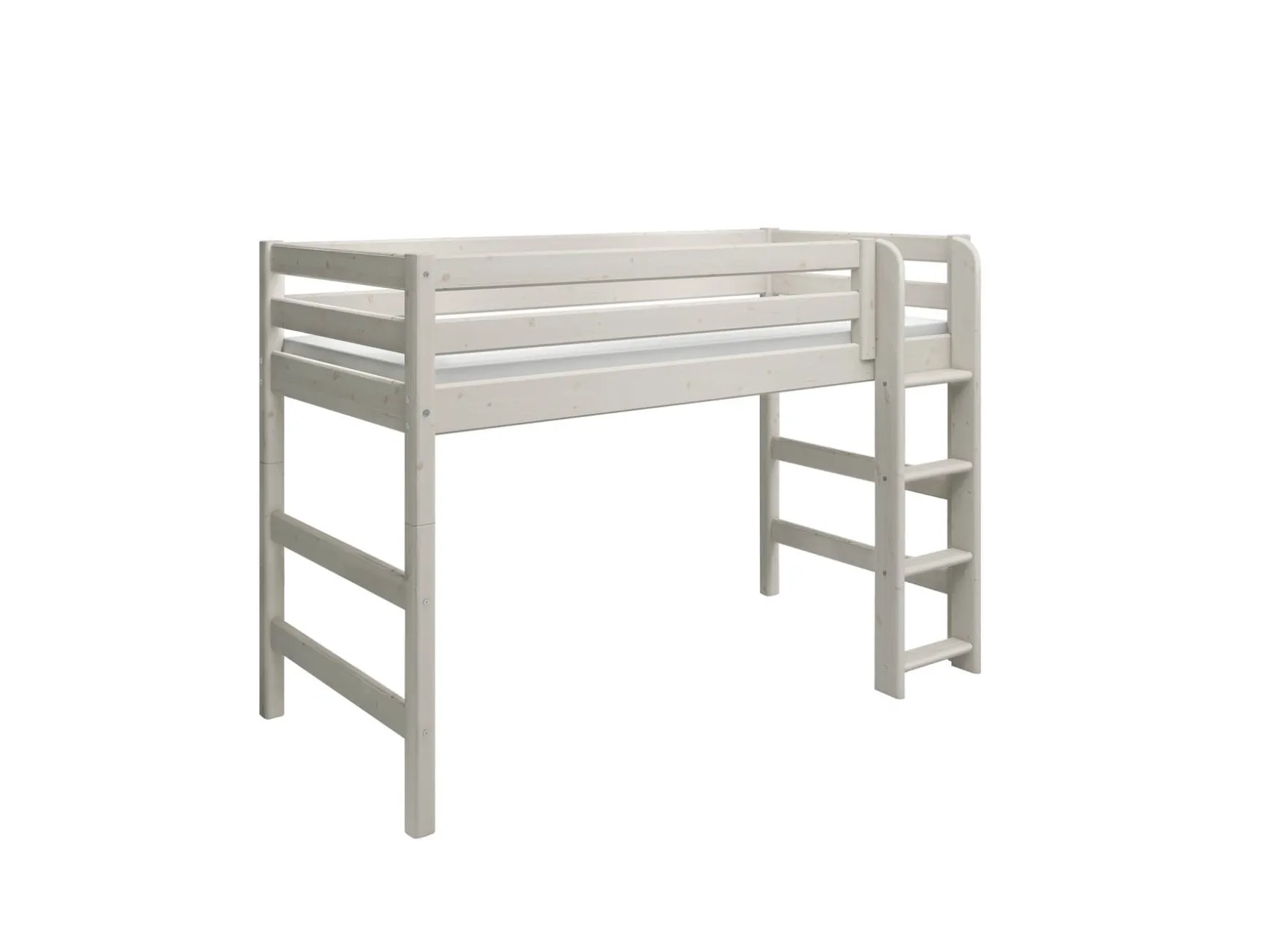FLEXA Mid High Beds*Semi-high bed w. straight ladder