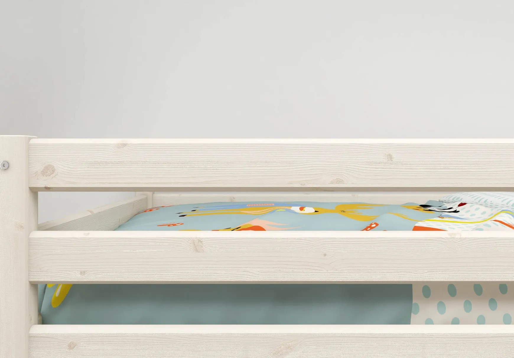 FLEXA Mid High Beds*Semi-high bed w. straight ladder