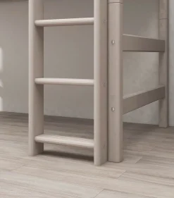 FLEXA Mid High Beds*Semi-high bed w. straight ladder