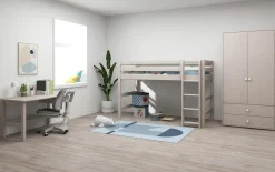 FLEXA Mid High Beds*Semi-high bed w. straight ladder