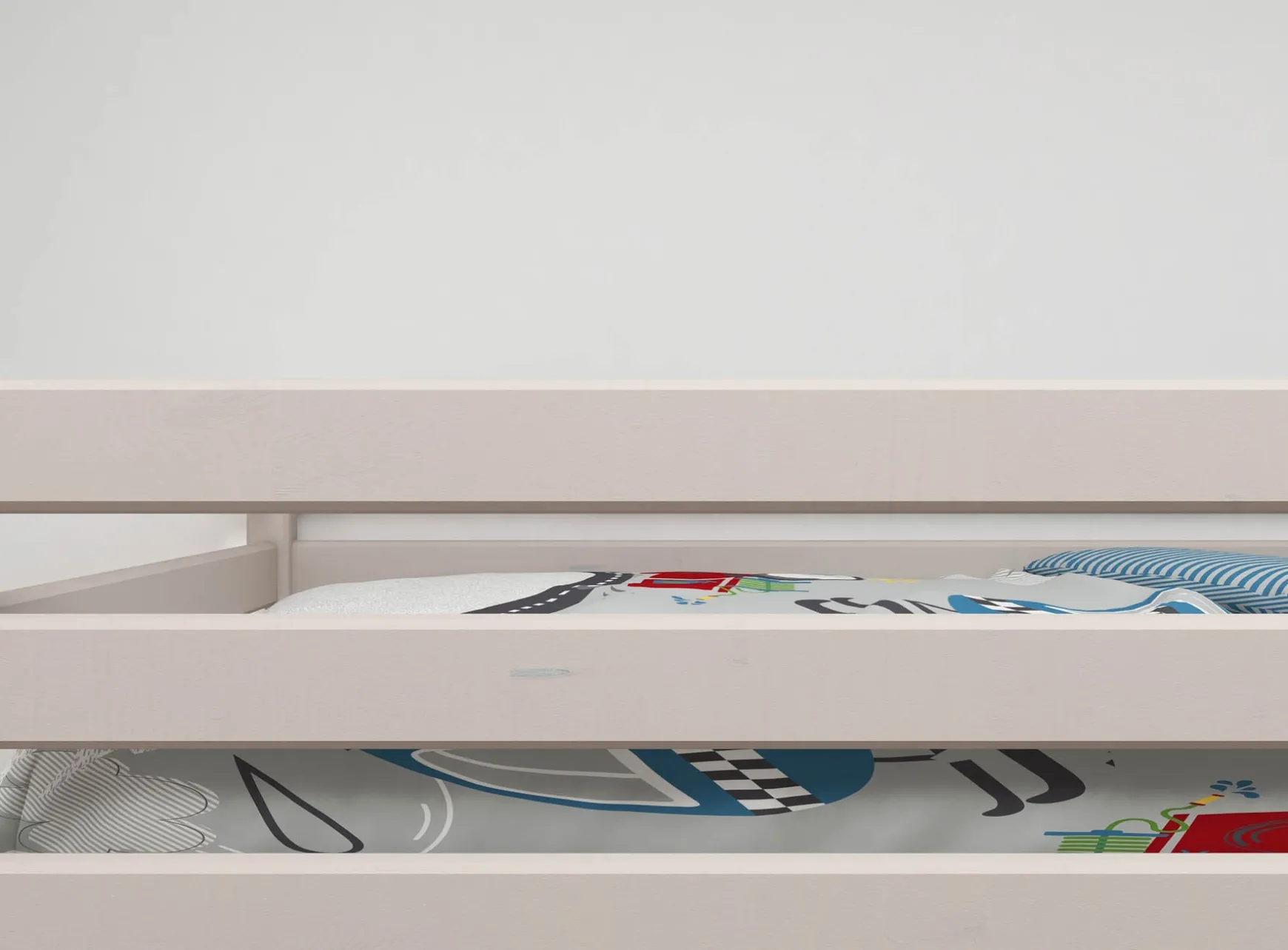 FLEXA Mid High Beds*Semi-high bed w. straight ladder