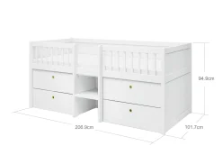 FLEXA Beds With Drawers|Single Beds*Single bed